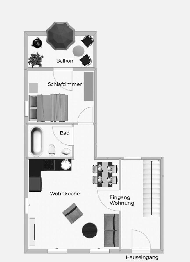 Apartment Kerbholz - Zwischen Suedschwarzwald Und Schweiz Griessen Экстерьер фото